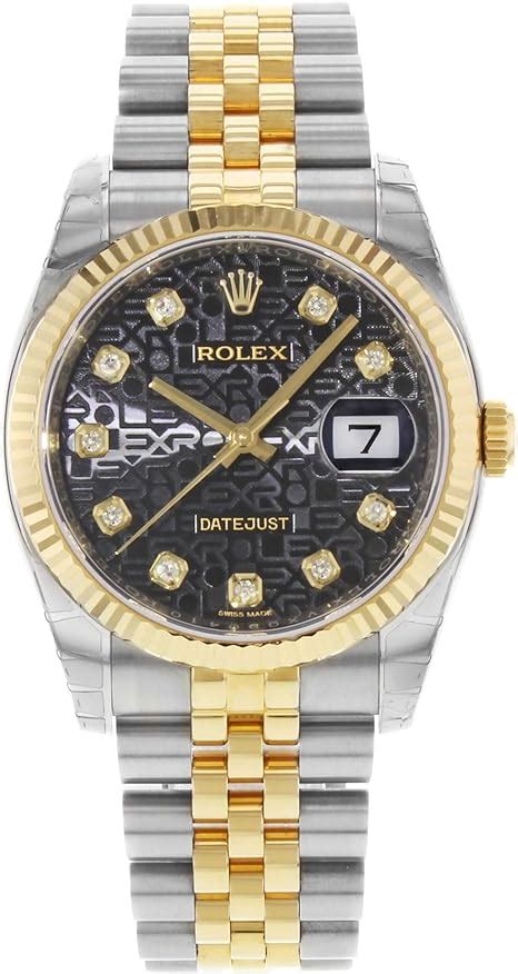 rolex 116333cdo orologio da polso uomo acciaio inox colore oro|Rolex 116333CDO .